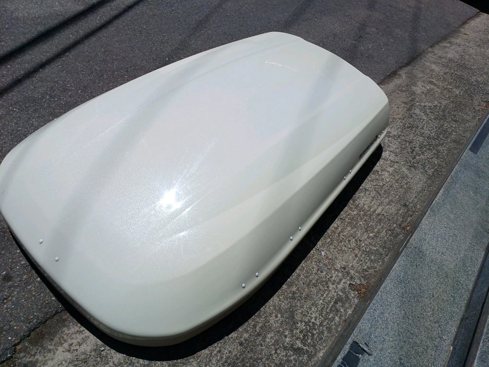 쏘렌토mq4,카니발ka4 화이트 심한 변색 중고 코토 일체형 루프박스 이미지