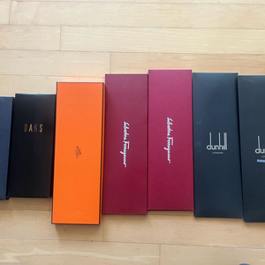 에르메스, 페라가모, 던힐 등 명품 넥타이 9종 개별/일괄 판매 이미지