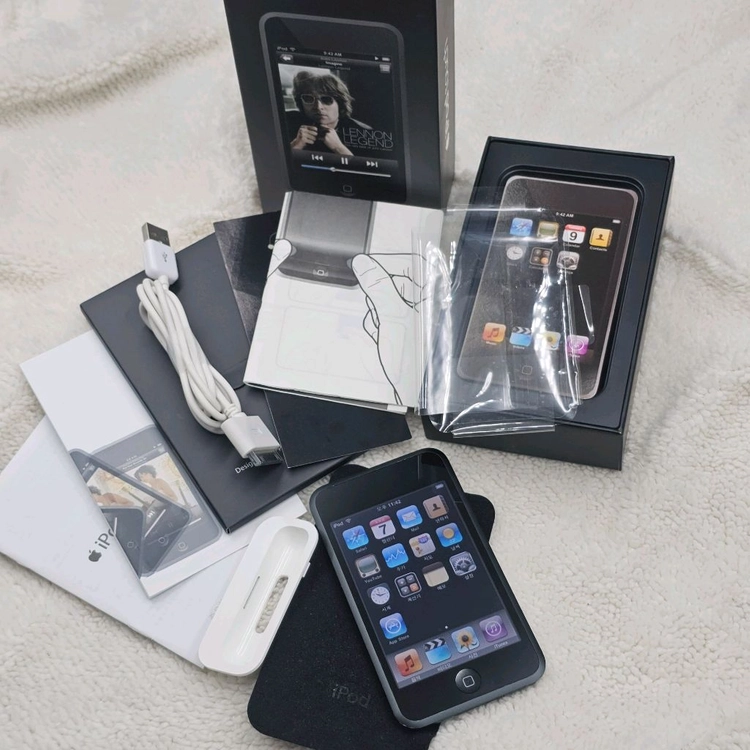 iPod 아이팟 터치 1세대 16G 본체포장 비닐 풀박스 소장용 수집용 이미지