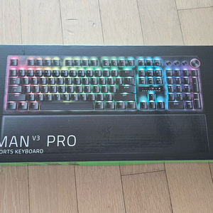 (미개봉) 레이저 헌츠맨 V3 Pro 게이밍 키보드 판매 이미지