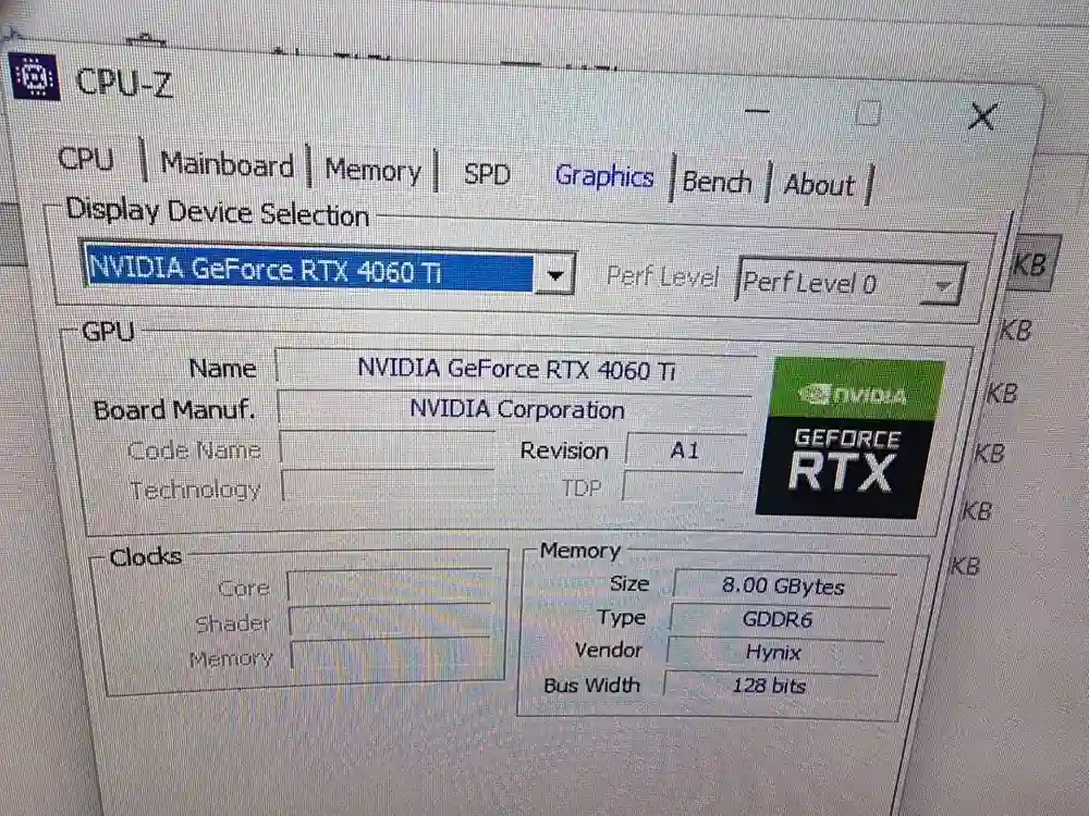 rtx4060ti, rtx3060ti 그래픽카드 이미지