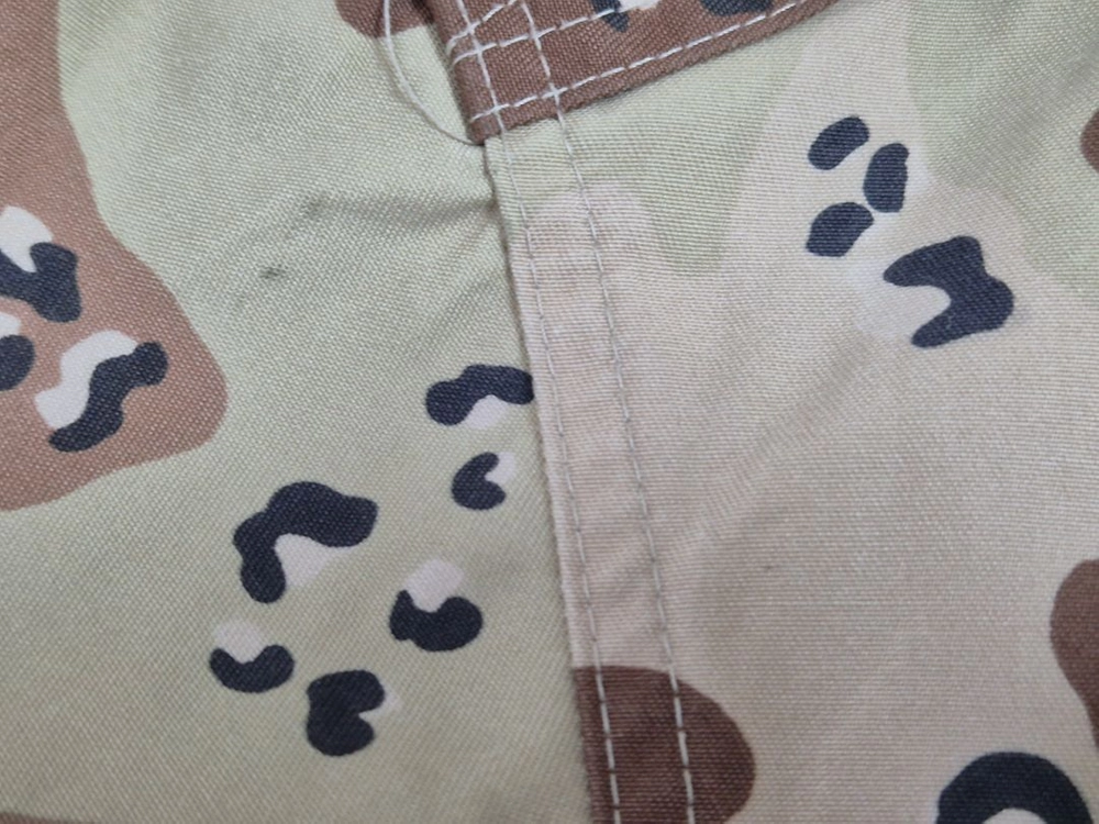육군 구형 걸프전/상록수 부대 사막복 의무 대위 전투복 상의 자켓 (L) 이미지