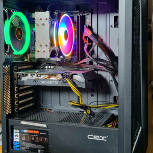 고성능 게이밍 PC 본체 i7-9700f 그래픽카드 rtx 2060 6g ddr4 16g 이미지