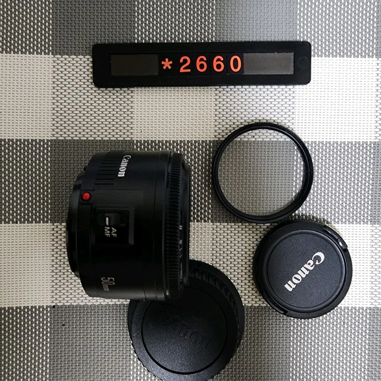 캐논 마운트 EF 50미리 1.8 단렌즈 이미지