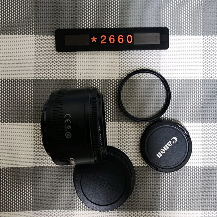 캐논 마운트 EF 50미리 1.8 단렌즈 이미지