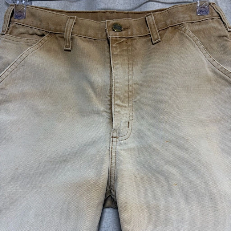 칼하트 B25 BRN 카펜터 쇼츠 베이지 반바지 W31 (실측 W30) 이미지