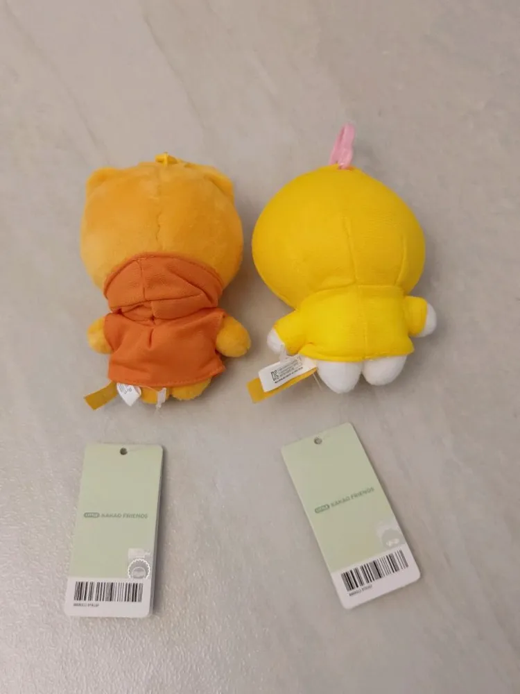 카카오프렌즈 라이언 어피치 봉제인형 키링 set 일괄2 이미지
