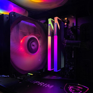 RGB 튜닝램(CL14) DDR4 3600hz 16GB(8GBX2EA) 메모리 박스풀셋 이미지