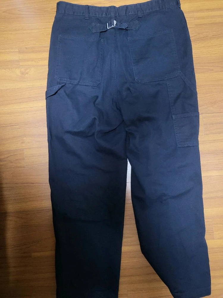 유니버셜 오버롤 테이퍼드 카펜터 팬츠 네이비 이미지