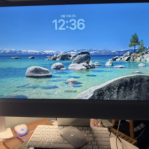 아이맥 M1 8GB 256GB 8코어 24인치 (실버) 이미지