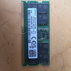 노트북용 램 메뮤리 ddr5 16기가 삼성 이미지
