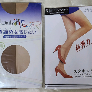 군제, 후쿠스케 등 일제 팬티스타킹 베이지/브라운,5족 이미지
