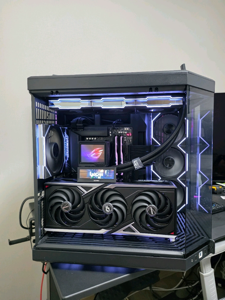 9800x3d 5080 하이엔드 예쁜 고사양 게이밍 본체 팔아요 이미지