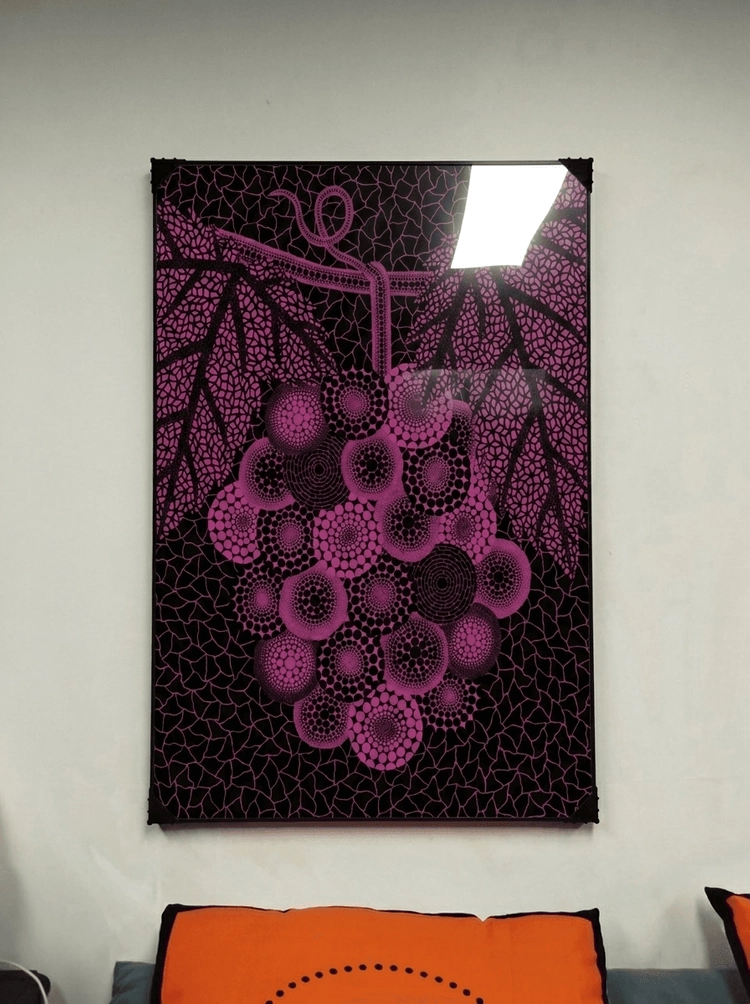 한국어 60~64자 제목에 그림 액자 팝아트 인테리어소품 호박그림 호박액자 포함 대형그림액자 거실인테리어 아트포스터 이미지