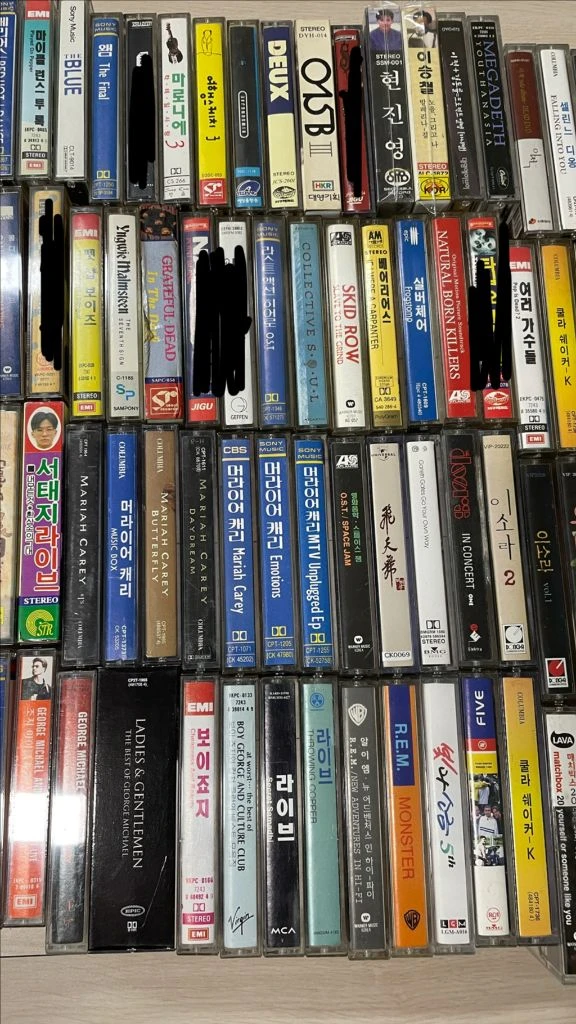 해외 팝 락 국내 카세트 테이프 팝니다 이미지