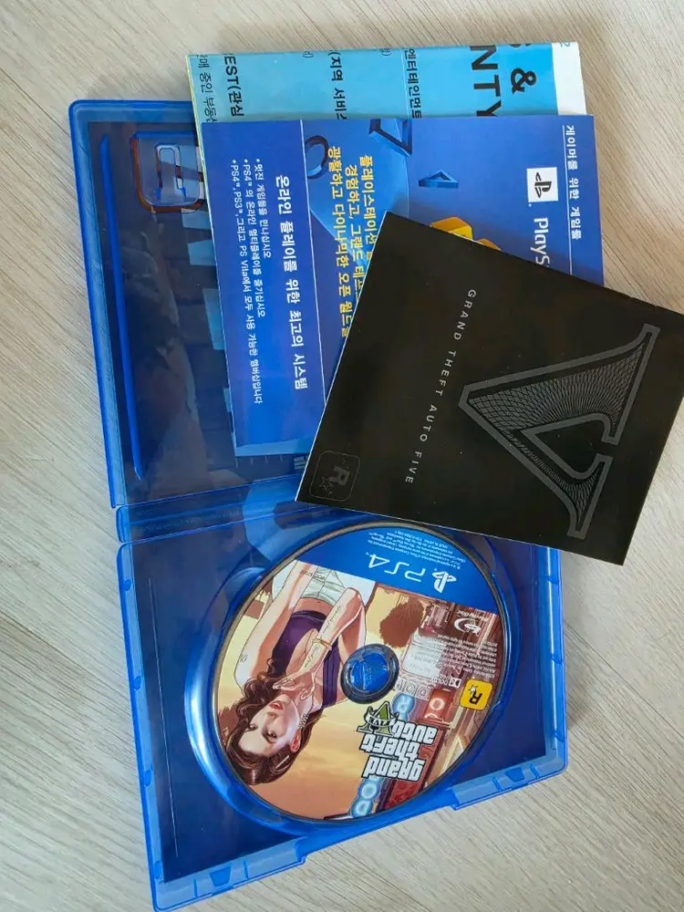 PS4 플스4 GTA5 한글판 이미지