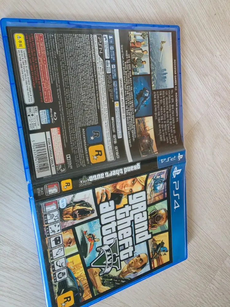 PS4 플스4 GTA5 한글판 이미지