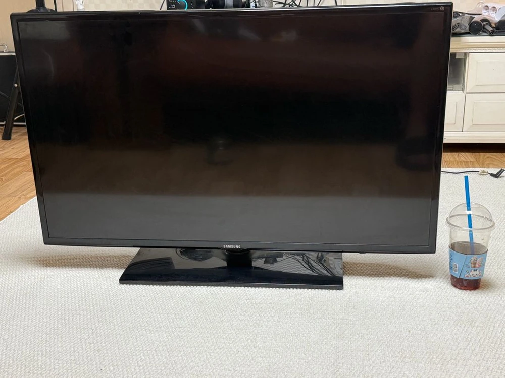 삼성 40인치 LED TV UN40EH6030F 리모컨 포함 정상작동 이미지