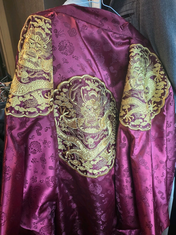 천연황룡 한복 저고리 이미지