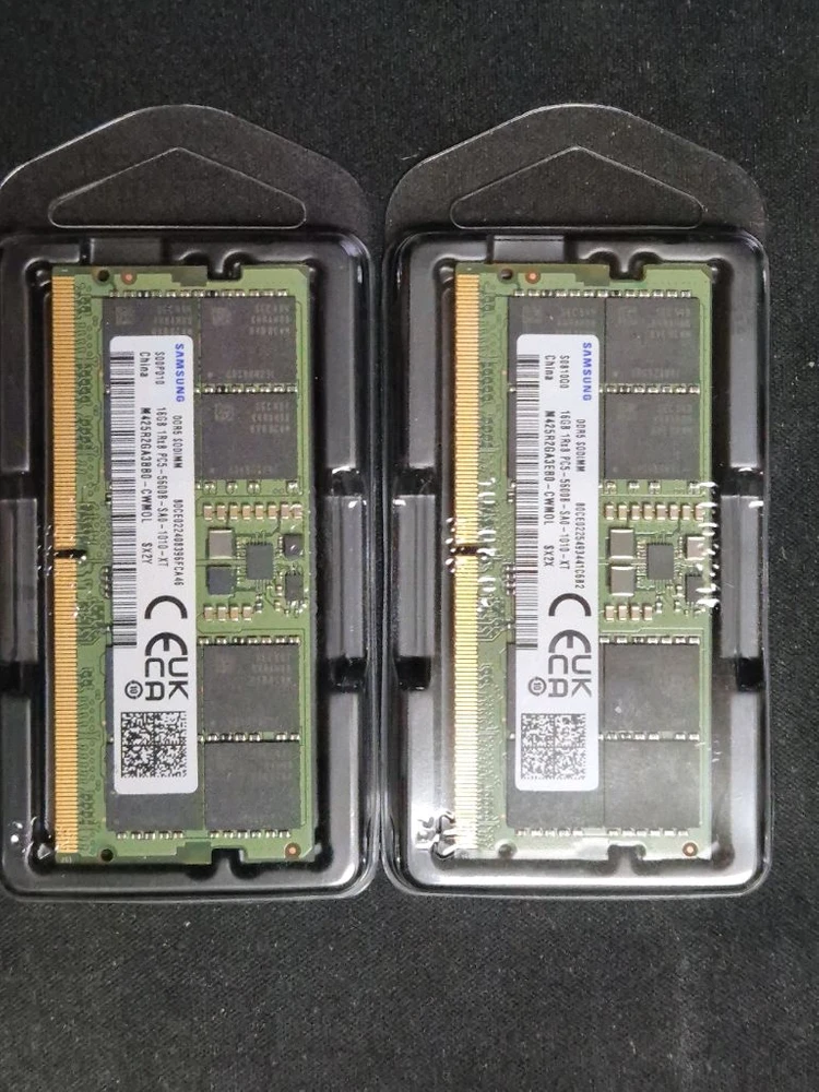 삼성 DDR5 16GB 5600MHz 노트북 램 2개 이미지