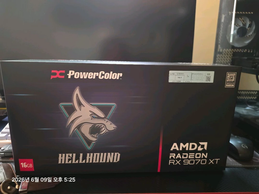 RX 9070 XT 헬하운드 이미지