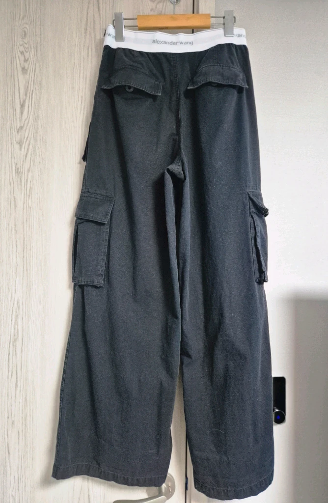 알렉산더왕24FW 카고팬츠 와이드 레그핏 L 이미지
