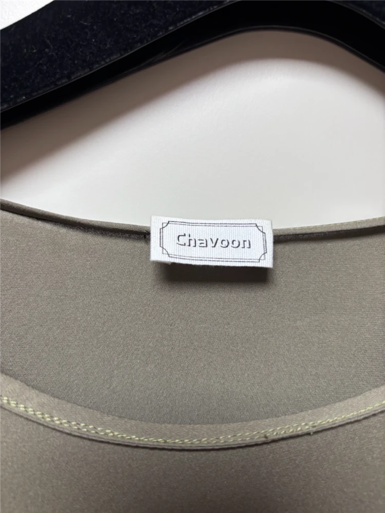 Chavoon 실크 블라우스 (미시착) 이미지