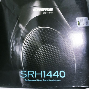 슈어 SRH1440 오픈형 레퍼런스 스튜디오 모니터링 미개봉 새제품 이미지