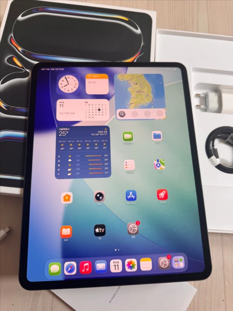 아이패드프로 13인치 M4 256GB 셀룰러 신품급 이미지