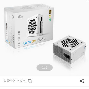 [새상품] FSP VITA GM 1000W 80PLUS GOLD 이미지