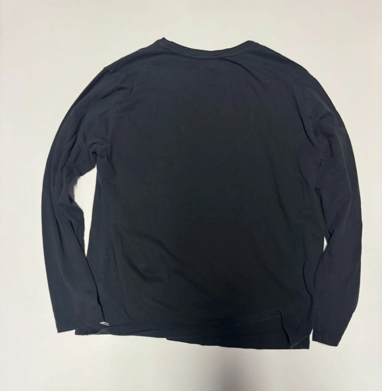 푸마 Puma 빅 로고 롱슬리브 긴팔 티셔츠 L ~ XL 블랙 이미지