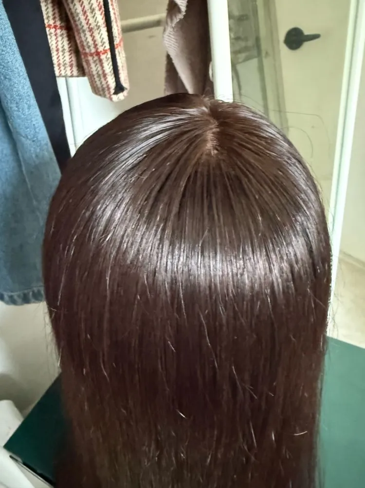 하이모 정수리부분가발(거의새것)판매합니다 / 박승철 정수리가발 공감모 탈모 아미모 인모가발 가발나라 매그미 이미지