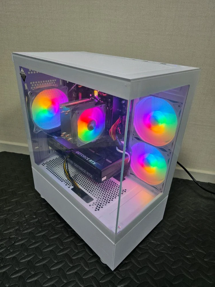 (안산/시흥) 라이젠 5 7500F, RTX 5060 게이밍 컴퓨터 본체 판매 합니다. 이미지