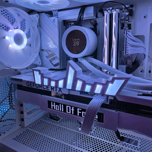 7800X3D 램32GB 올화이트 반본체 팝니다! 이미지