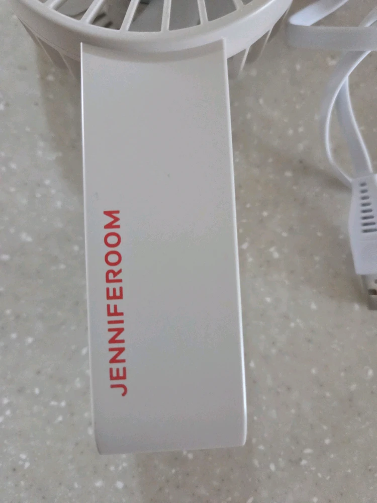 JENNIFEROOM 핸디 선풍기 화이트 이미지