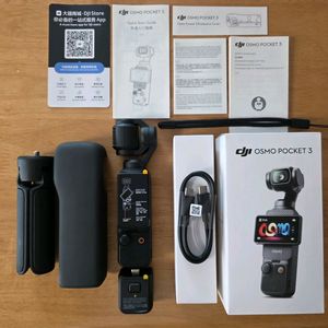 DJI 오즈모포켓3 + 광각렌즈 + 정품삼각대 (미사용) 이미지