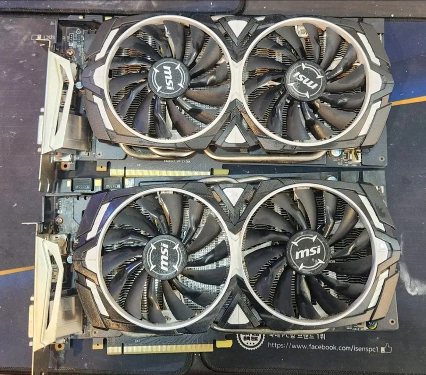 MSI GTX1070TI 8G ( RTX2060 보다 좋음) 그래픽카드 - 안심되는 중고거래
