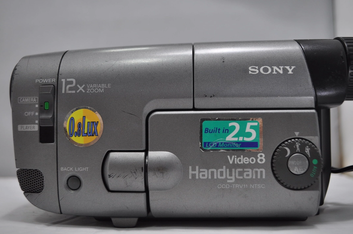 빈티지소니8mm 6mm캠코더CCD-TRV608 소니TRV11 TRV22 팝니다 이미지