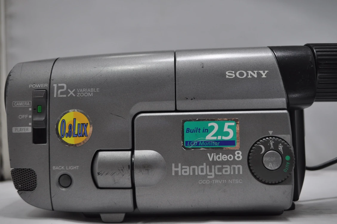빈티지소니8mm 6mm캠코더CCD-TRV608 소니TRV11 TRV22 팝니다 이미지