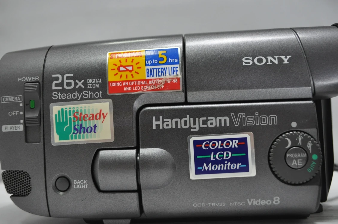 빈티지소니8mm 6mm캠코더CCD-TRV608 소니TRV11 TRV22 팝니다 이미지