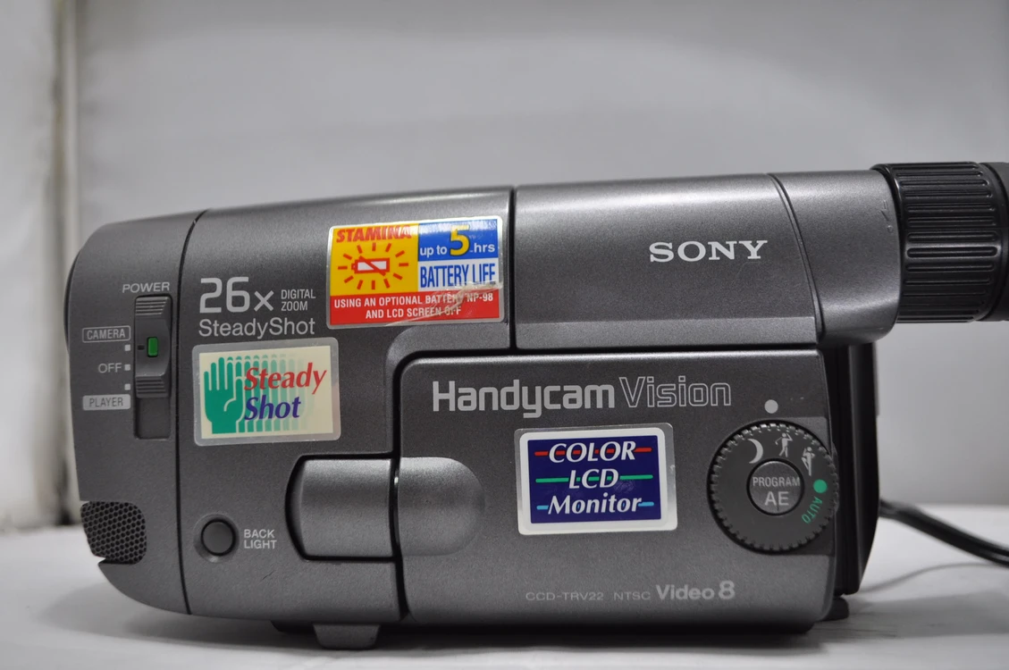 빈티지소니8mm 6mm캠코더CCD-TRV608 소니TRV11 TRV22 팝니다 이미지