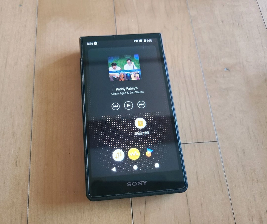 소니 DAP Sony NW-ZX707 케이스 이미지
