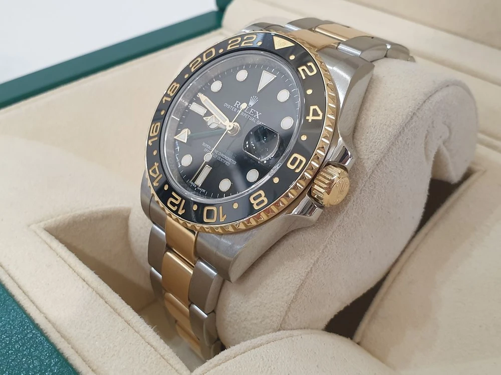 로렉스 서브마리너 116713LN GMT 콤비 이미지