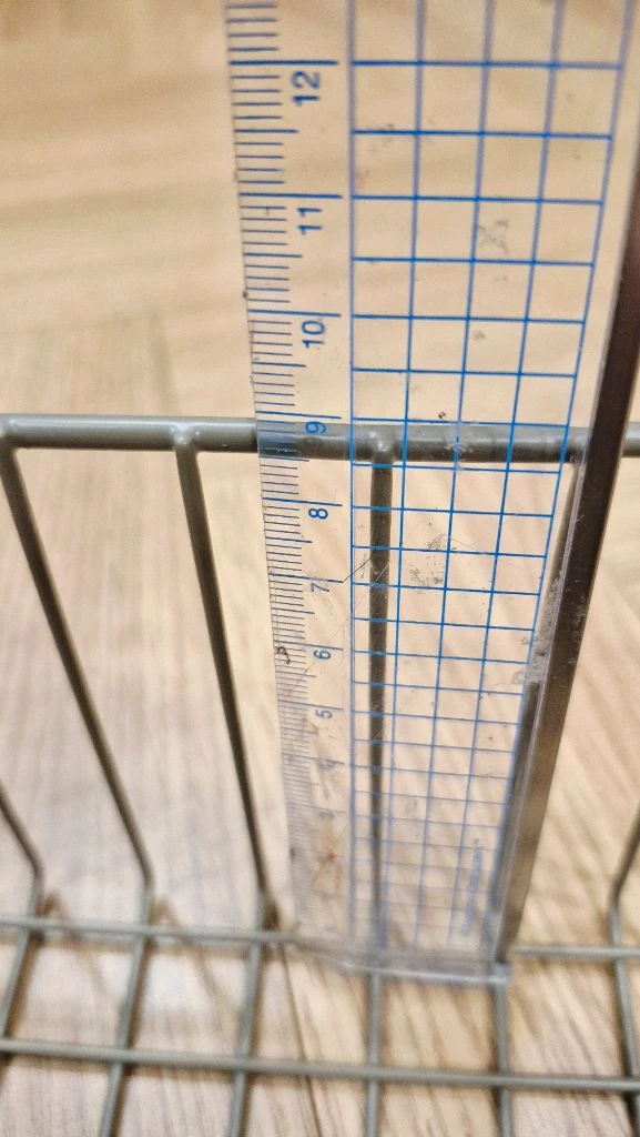한샘 책상 및 책장용 철제 수납 바스켓 판매합니다 이미지