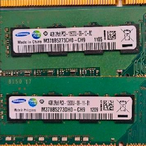 삼성 데스크톱 램 DDR3 4G 6장 판매. 이미지