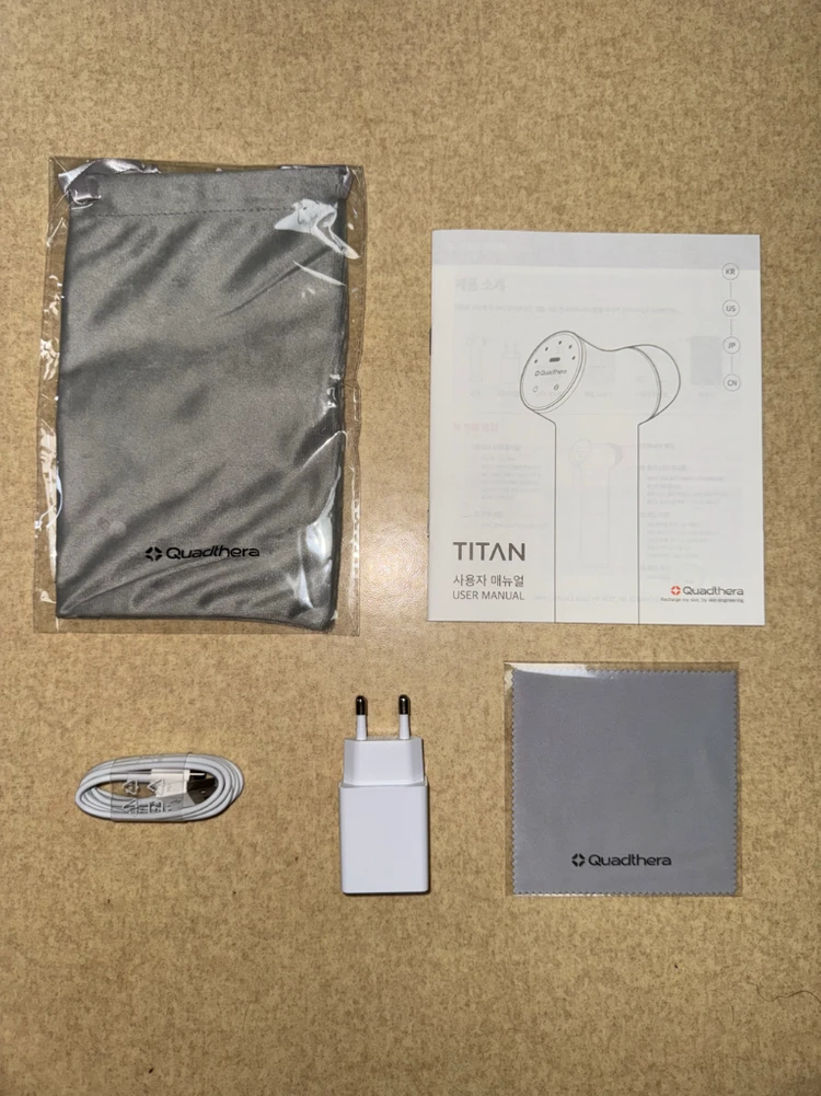 [미사용 새제품] 쿼드쎄라 TITAN T1 로즈골드 / 정품인증 / 직거래 이미지