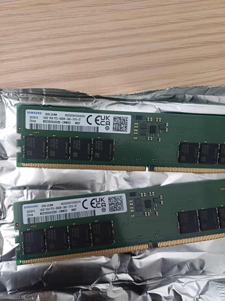 삼성전자 DDR5-5600 16GB RAM 2개 팝니다. (60만원) 이미지