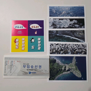 대저페리 포항 울릉도 1인 왕복 승선권 이미지