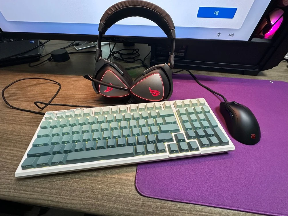 ROG Delta Origin 헤드셋 조위 벤큐 EC3-C(유선) 마우스 키보드 이미지