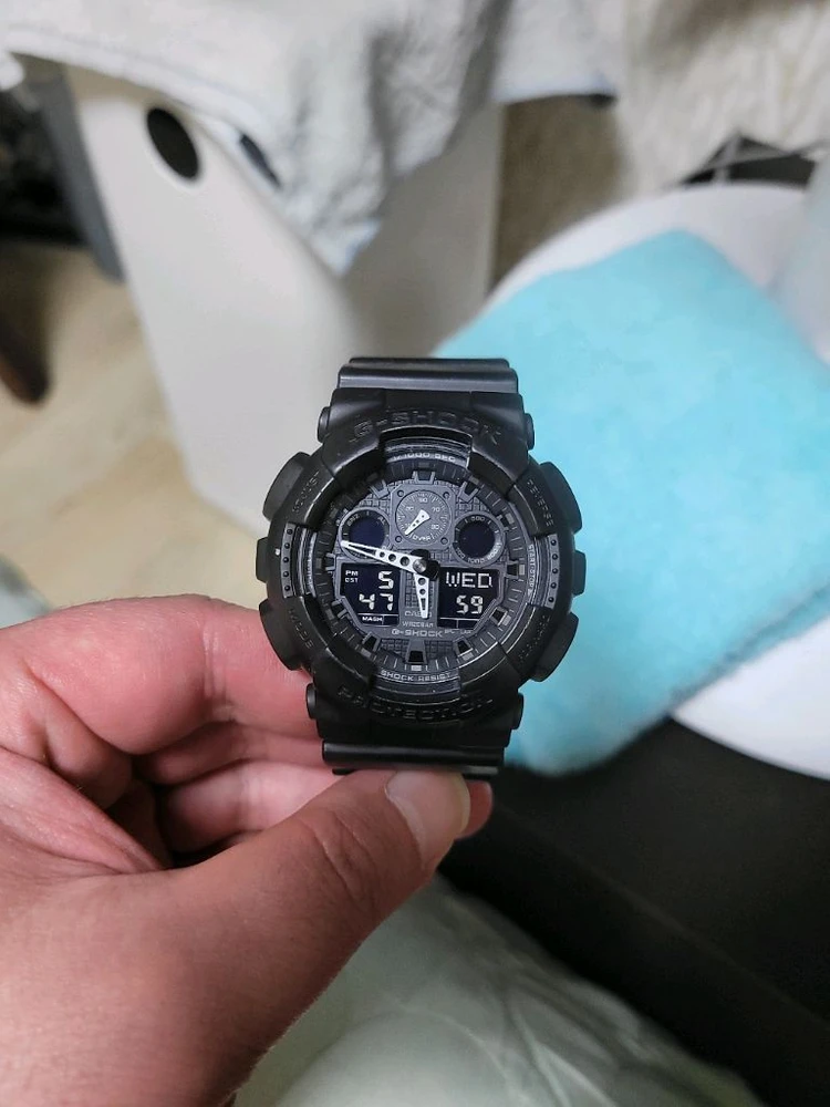 지샥 시계 처분 GA-100-1A 지샥 쥐샥 빅페이스 이미지